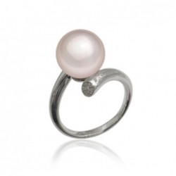 ring with soft pink 10mm...